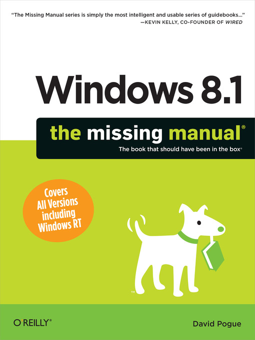 Title details for Windows 8.1 by David Pogue - Available